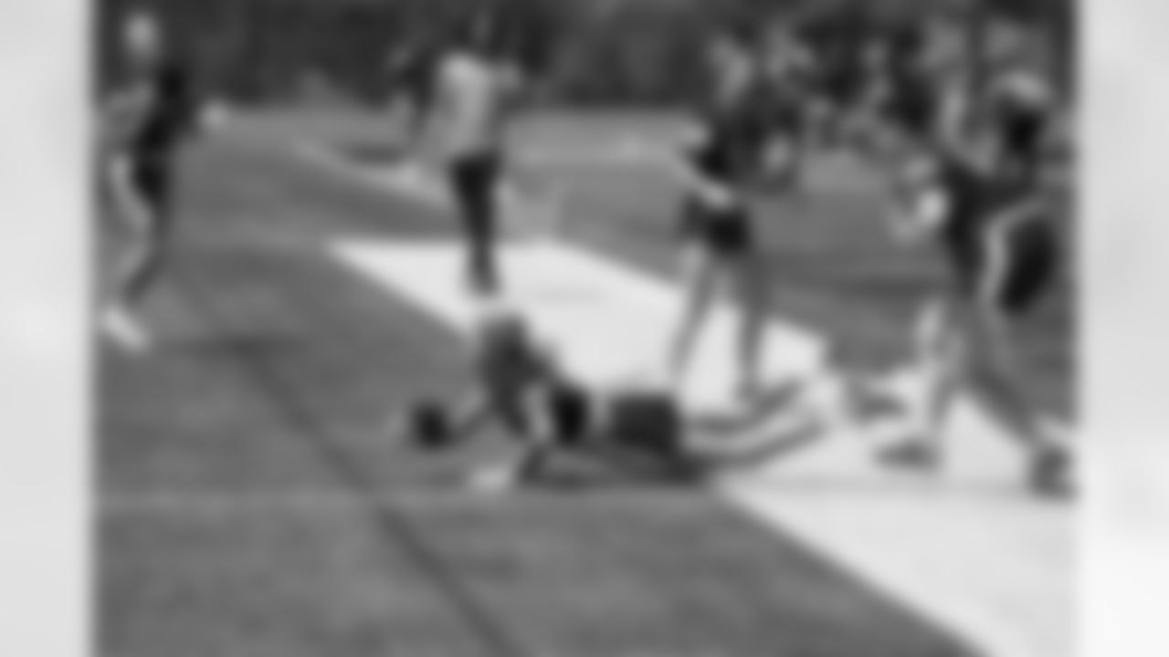 Week 6 of the Steelers' Girls High School Flag Football season on Sunday, May 11, 2024 at Bethel Park High School. (Brad Oskowski / Pittsburgh Steelers)