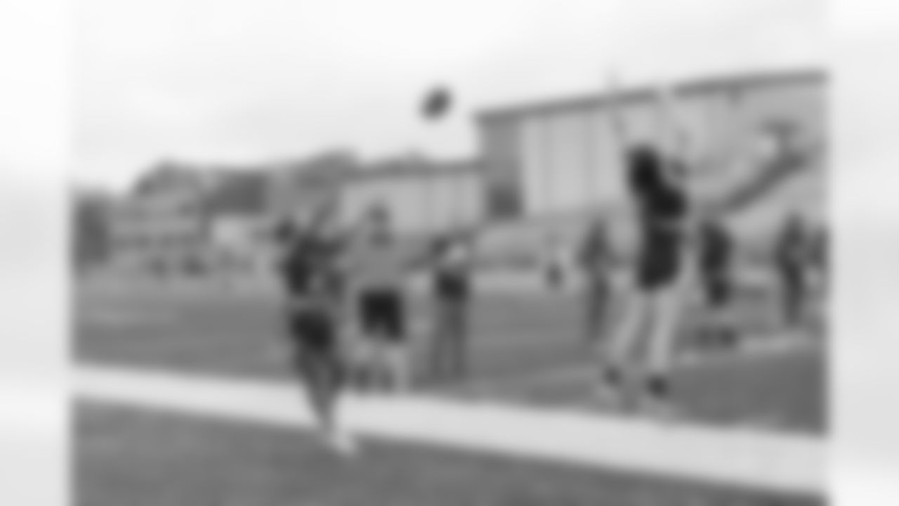 Week 5 of the Steelers' Girls High School Flag Football season Sunday, May 5, 2024 at Bethel Park High School. (Arron Anastasia / Pittsburgh Steelers)