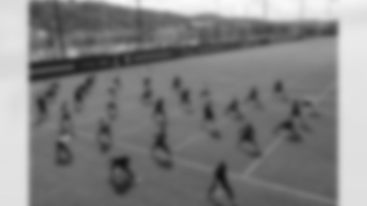 A general view during Phase One of the voluntary offseason workout program on Tuesday, April 22, 2025 in Pittsburgh, PA. (Alysa Rubin / Pittsburgh Steelers)