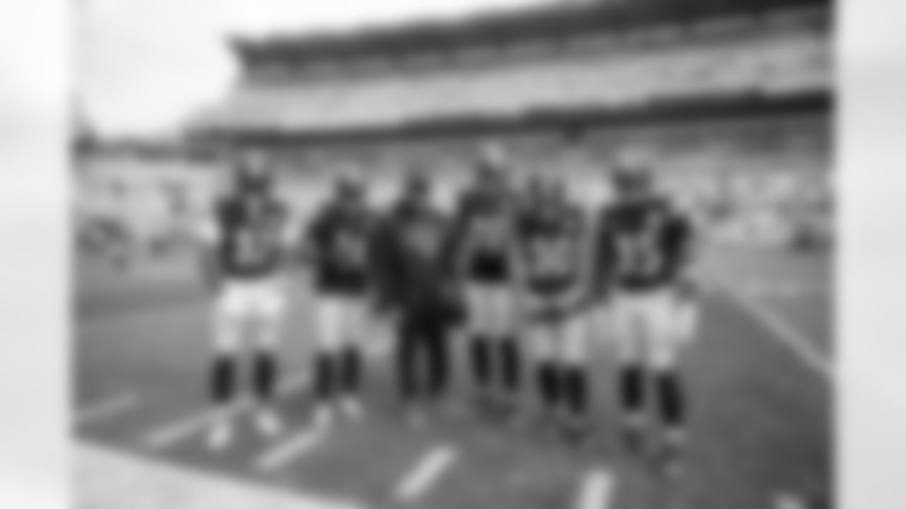 The Pittsburgh Steelers running backs during a regular season game between the Pittsburgh Steelers and the Indianapolis Colts, Sunday, Nov. 2, 2025 in Pittsburgh, PA. The Steelers defeated the Colts 27-20. (Karl Roser / Pittsburgh Steelers)