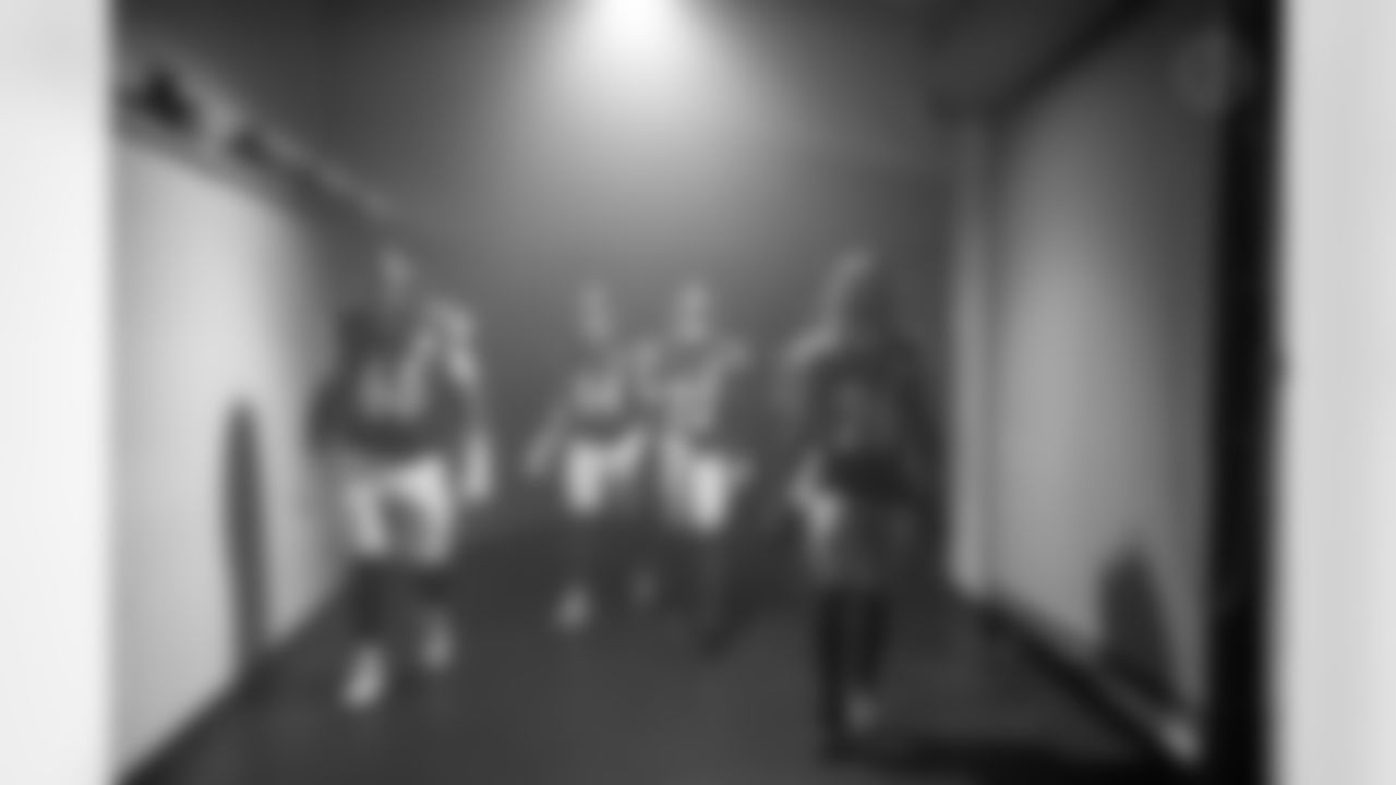 The Pittsburgh Steelers in the tunnel prior to a regular season game between the Pittsburgh Steelers and the Baltimore Ravens, Sunday, Jan. 4, 2026 in Pittsburgh, PA. The Steelers defeated the Ravens 26-24. (Karl Roser / Pittsburgh Steelers)