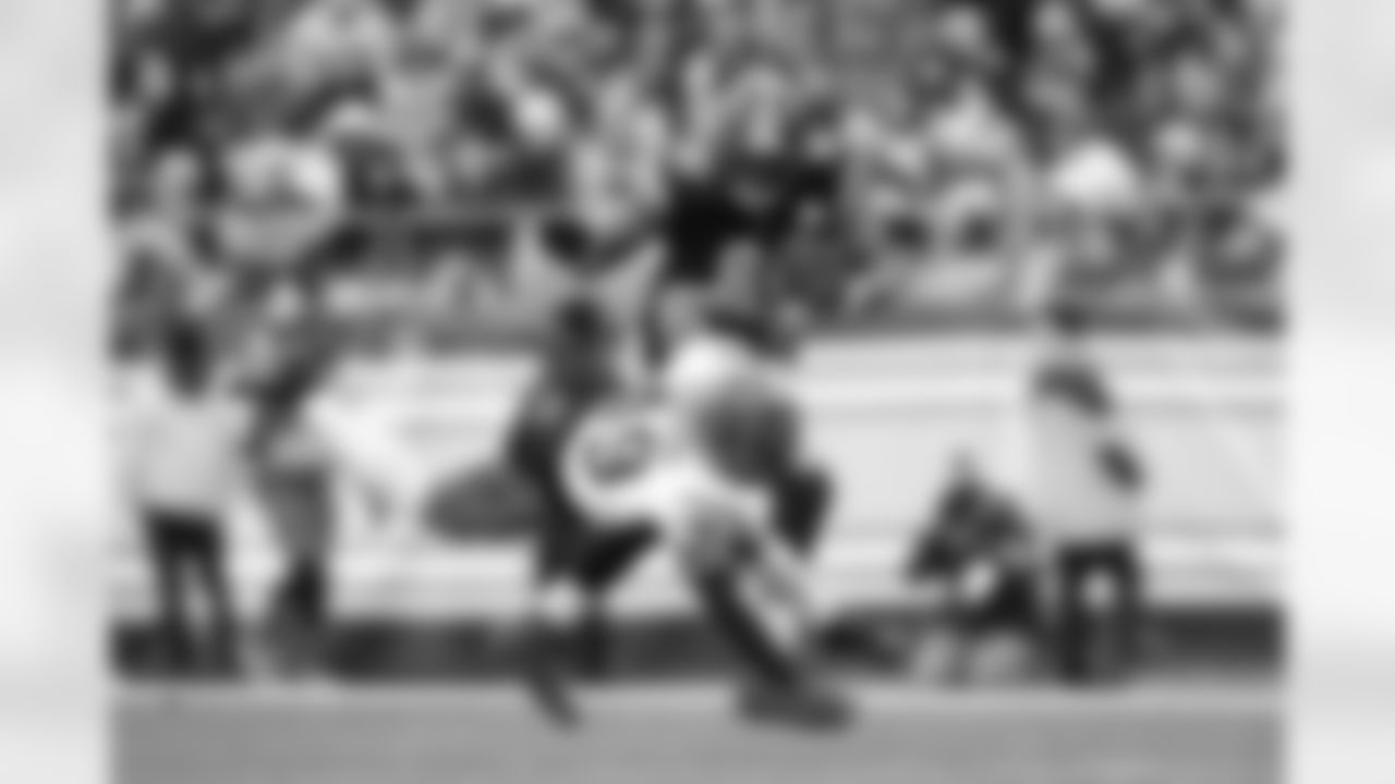 Pittsburgh Steelers tight end Darnell Washington (80) during a regular season game between the Pittsburgh Steelers and the Cincinnati Bengals, Sunday, Nov. 16, 2025 in Pittsburgh, PA. The Steelers defeated the Bengals 34-12. (Karl Roser / Pittsburgh Steelers)