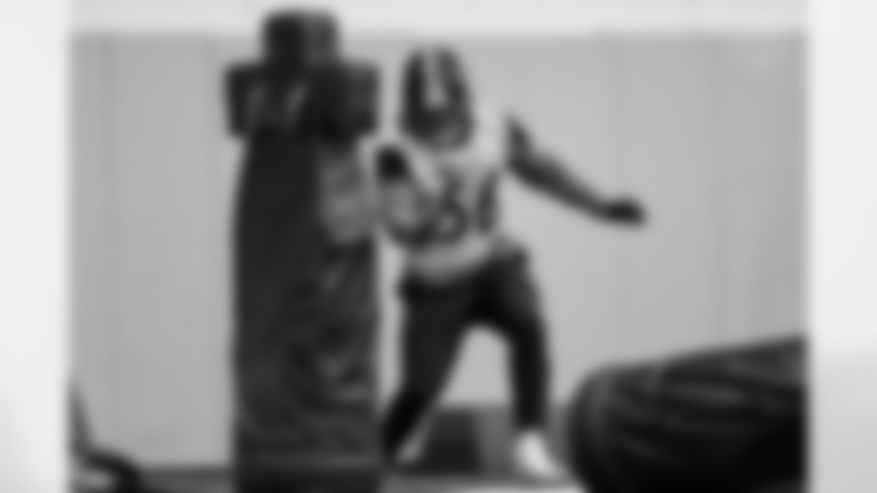 Pittsburgh Steelers linebacker Alex Highsmith (56) during practice at the UPMC Rooney Sports Complex preparing for a Week 18 matchup against the Baltimore Ravens, Thursday, Jan. 1, 2026 in Pittsburgh, PA. (Alysa Rubin / Pittsburgh Steelers)