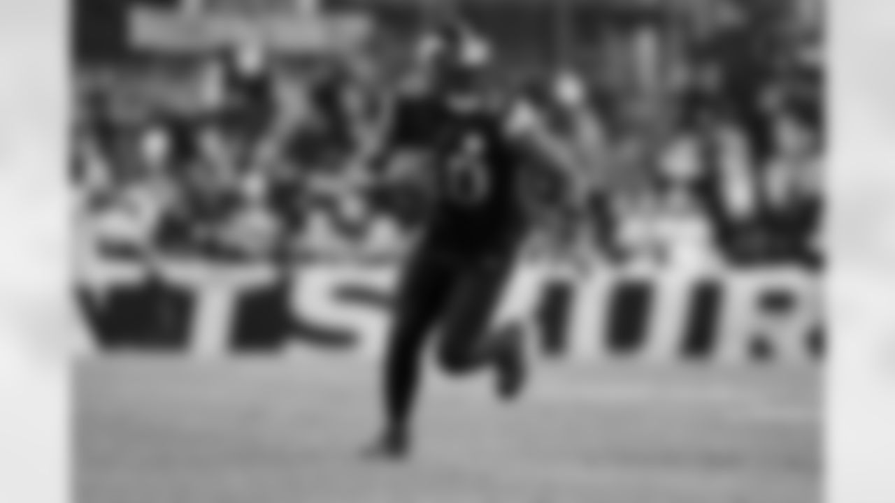 Pittsburgh Steelers tight end Darnell Washington (80) during a regular season game between the Pittsburgh Steelers and the Miami Dolphins, Monday, Dec. 15, 2025 in Pittsburgh, PA. (Karl Roser / Pittsburgh Steelers)