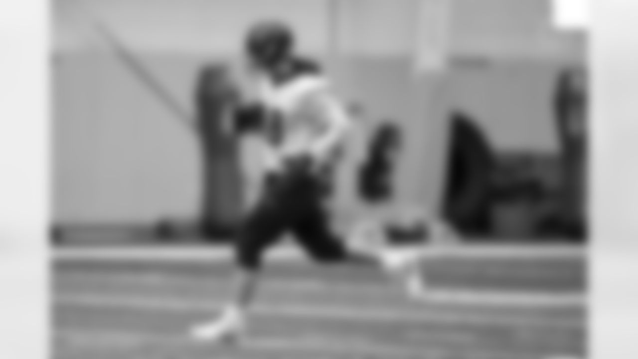 Pittsburgh Steelers tight end Pat Freiermuth (88) during practice at the UPMC Rooney Sports Complex preparing for a Week 15 matchup against the Miami Dolphins, Friday, Dec. 12, 2025 in Pittsburgh, PA. (Karl Roser / Pittsburgh Steelers)