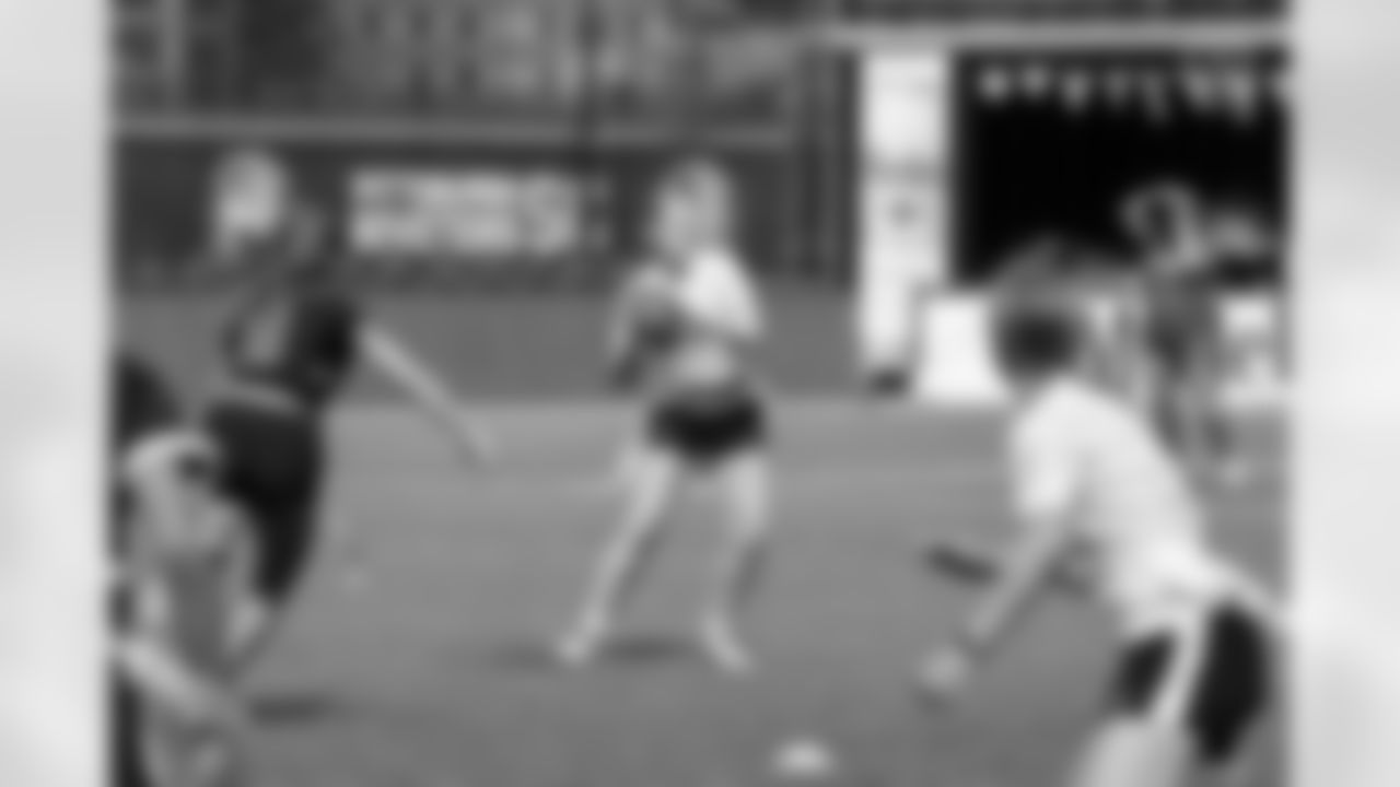 The Steelers' Girls High School Flag Football Championship take place on Sunday, May 18, 2024 at Highmark Stadium. (Brad Oskowski / Pittsburgh Steelers)