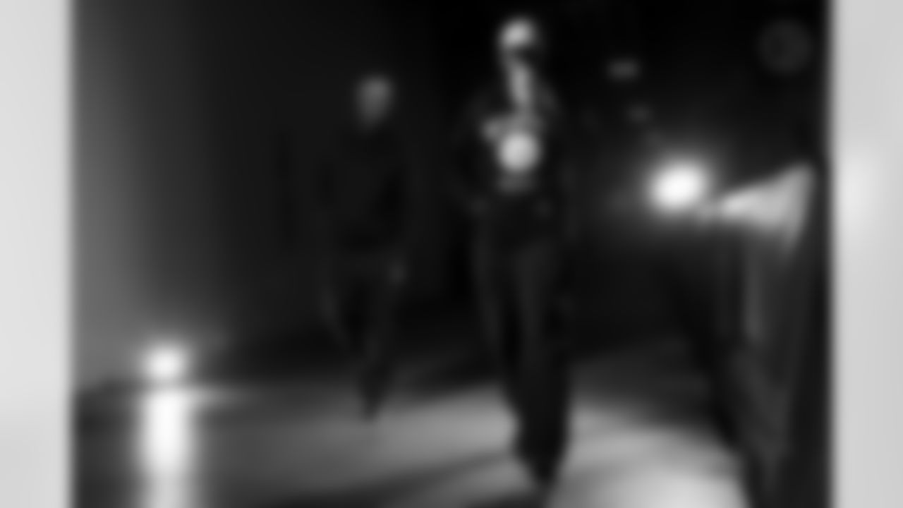 Pittsburgh Steelers punter Corliss Waitman (3) and safety Kyle Dugger (29) during a regular season game between the Pittsburgh Steelers and the Cincinnati Bengals, Sunday, Nov. 16, 2025 in Pittsburgh, PA. (Karl Roser / Pittsburgh Steelers)