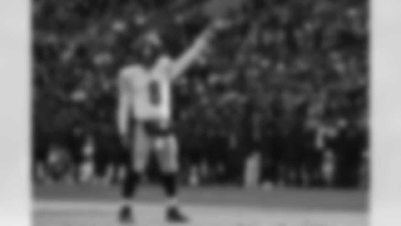 Pittsburgh Steelers quarterback Aaron Rodgers (8) during a regular season game between the Pittsburgh Steelers and the Baltimore Ravens, Sunday, Dec. 7, 2025 in Baltimore, MD. (Alysa Rubin / Pittsburgh Steelers)