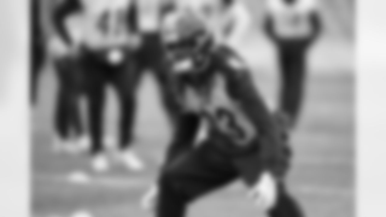 Pittsburgh Steelers cornerback Tre Flowers (23) during practice at Acrisure Stadium preparing for a Week 18 matchup against the Baltimore Ravens, Friday, Jan. 2, 2026 in Pittsburgh, PA. (Karl Roser / Pittsburgh Steelers)