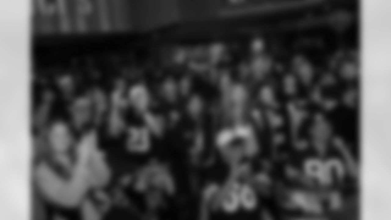 Pittsburgh Steelers fans attend the Steelers Nation Unite Playoff Party at Tequila Cowboy prior to the Wild Card game against the Houston Texans on Saturday, Jan. 10, 2026 in Pittsburgh, PA. (Arron Anastasia / Pittsburgh Steelers)