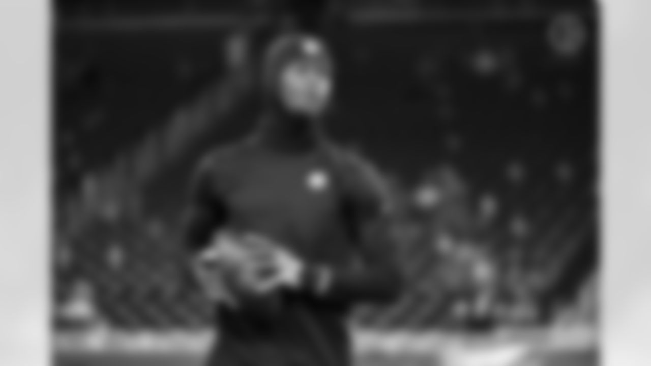 Pittsburgh Steelers wide receiver George Pickens (14) prior to a preseason game between the Pittsburgh Steelers and the Detroit Lions, on Saturday August 24, 2024 in Detroit, Michigan. (Alysa Rubin / Pittsburgh Steelers)