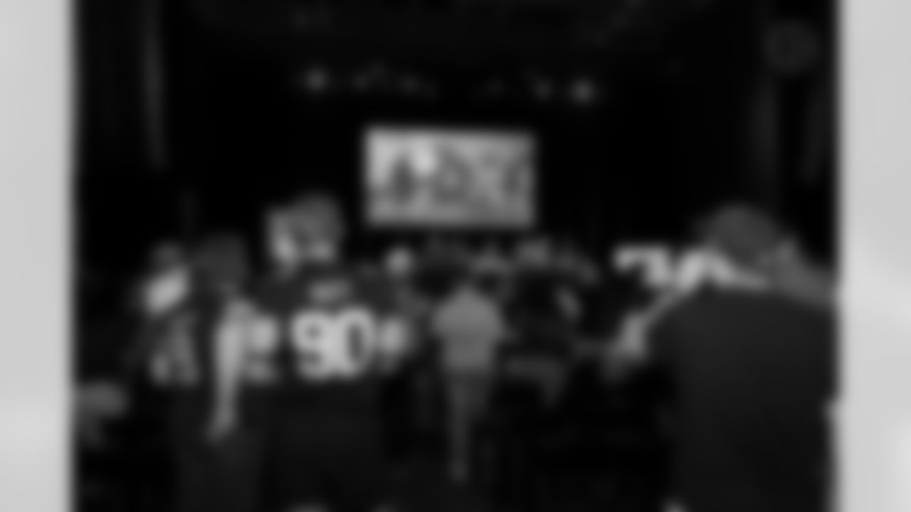 The Steelers host a NFL Draft Party for fans at Stage AE on Thursday, April 24, 2025 in Pittsburgh, PA. (Arron Anastasia / Pittsburgh Steelers)