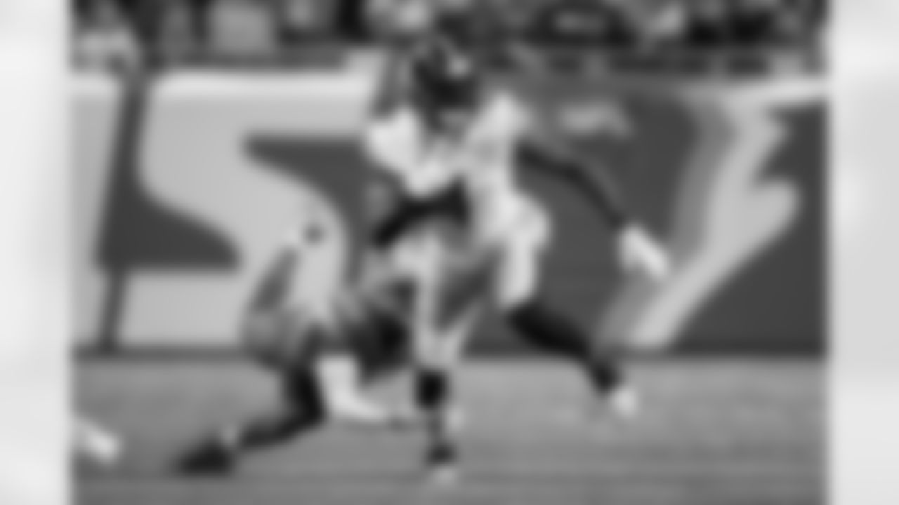 Pittsburgh Steelers wide receiver DK Metcalf (4) during a regular season game between the Pittsburgh Steelers and the Detroit Lions, Sunday, Dec. 21, 2025 in Detroit, MI. The Steelers defeated the Lions 29-24. (Karl Roser / Pittsburgh Steelers)