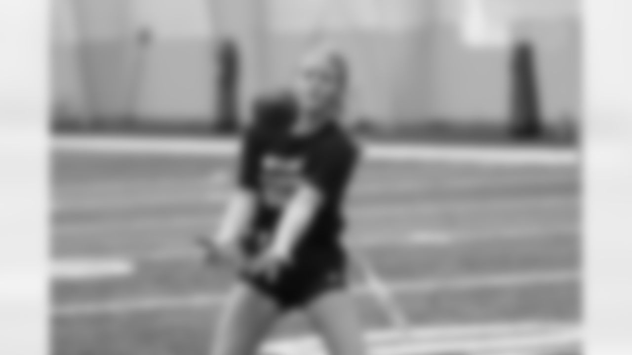 The Steelers host a 2023 Girl's Flag Football Jamboree at the UPMC Rooney Sports Complex Saturday, Dec. 9, 2023 in Pittsburgh, PA. (Arron Anastasia / Pittsburgh Steelers)