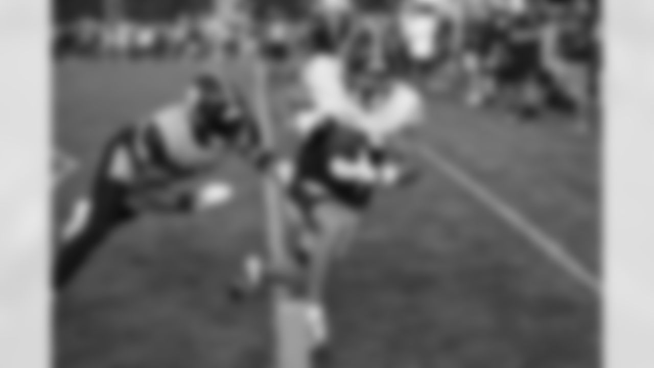 Pittsburgh Steelers wide receiver Scotty Miller (13) trains at Latrobe Memorial Stadium during the 2025 Steelers Training Camp on Friday August 1, 2025 in Latrobe, PA. (Karl Roser / Pittsburgh Steelers)