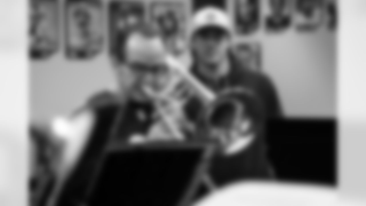 The Pittsburgh Symphony performs holiday music for the Steelers at the UPMC Rooney Sports Complex Thursday, Dec. 18, 2025 in Pittsburgh, PA. (Alysa Rubin / Pittsburgh Steelers)