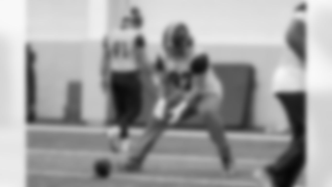 Pittsburgh Steelers defensive tackle Isaiahh Loudermilk (92) during practice at the UPMC Rooney Sports Complex preparing for a Wild Card matchup against the Houston Texans, Saturday, Jan. 10, 2026 in Pittsburgh, PA. (Karl Roser / Pittsburgh Steelers)