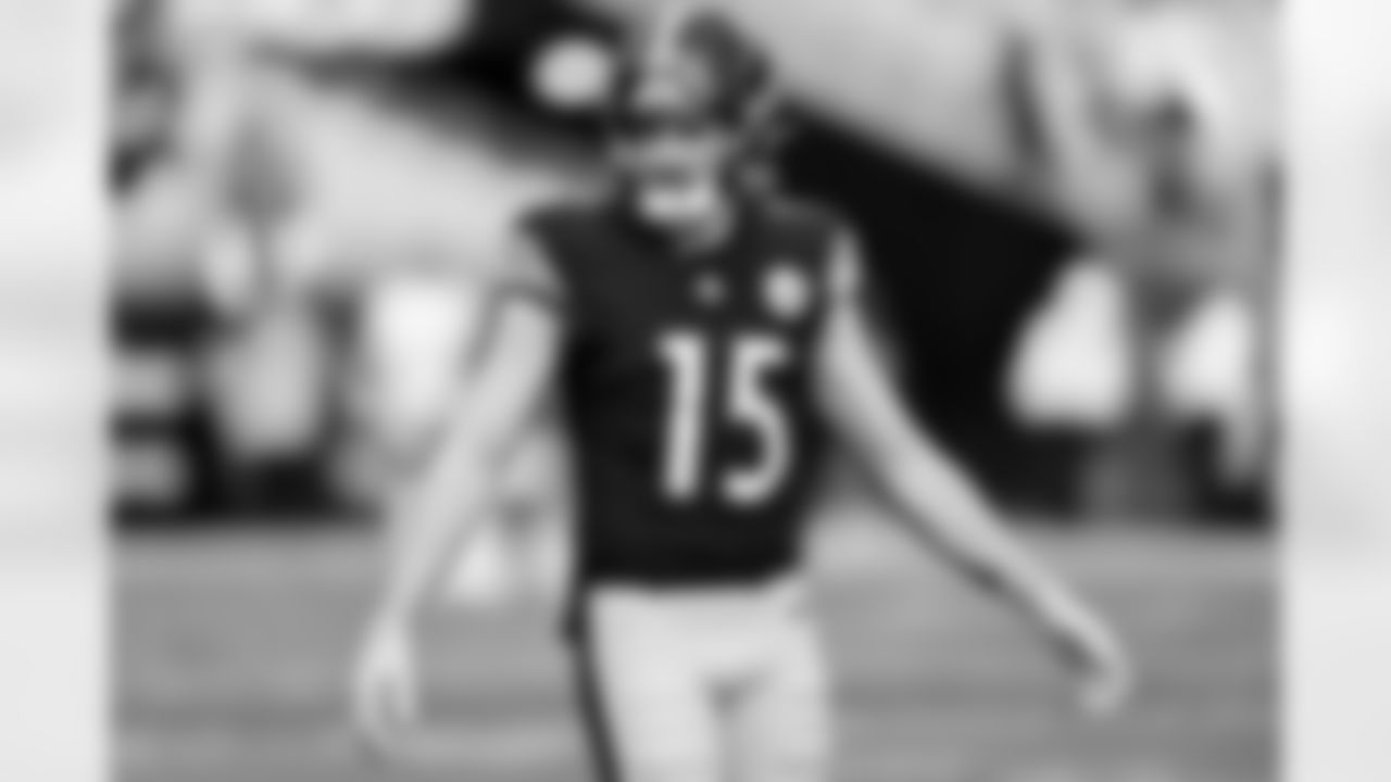 Pittsburgh Steelers wide receiver Ben Skowronek (15) during a regular season game between the Pittsburgh Steelers and the Cincinnati Bengals, Sunday, Nov. 16, 2025 in Pittsburgh, PA. (Karl Roser / Pittsburgh Steelers)