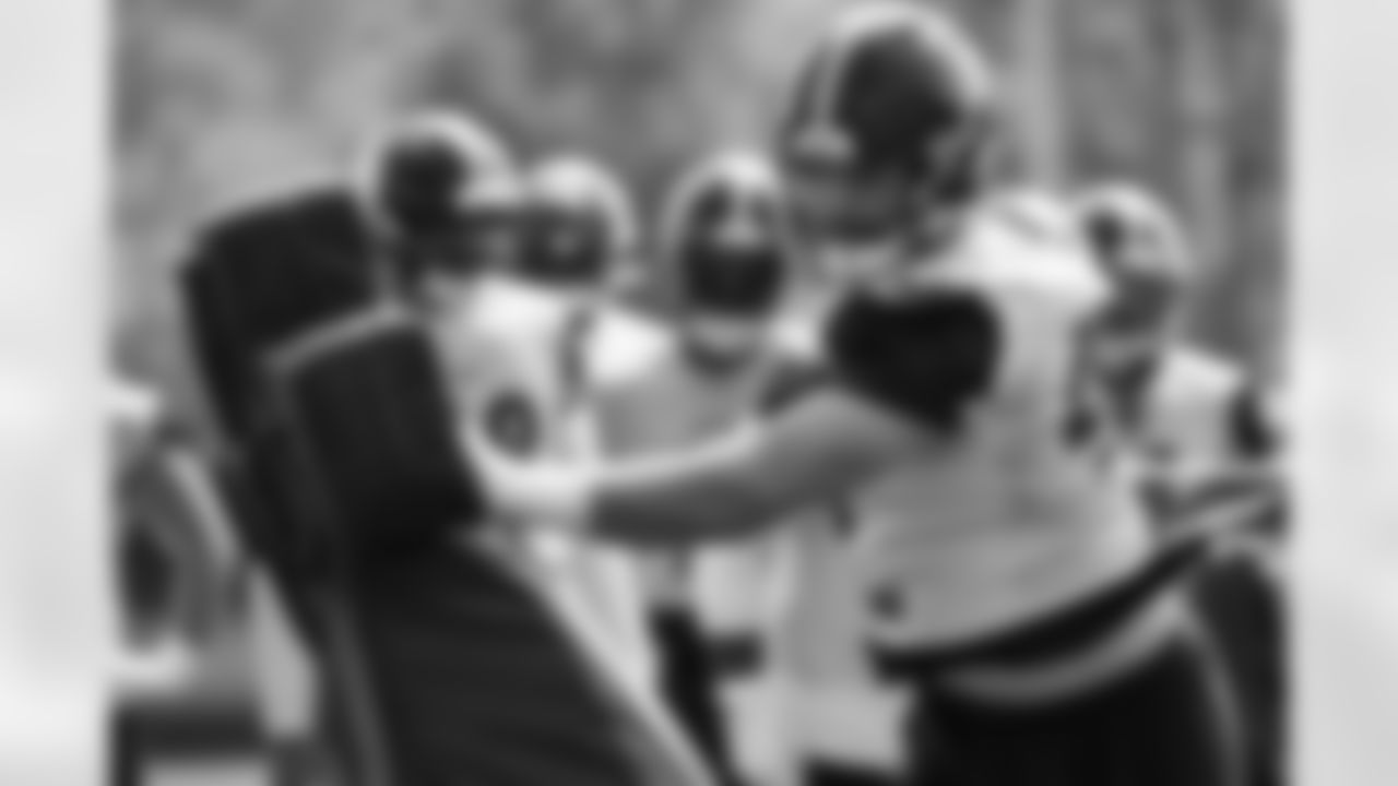 Pittsburgh Steelers linebacker Julius Welschof (45) participates in the Organized Team Activities (OTAs), Wednesday June 4, 2025 at the UPMC Rooney Sports Complex. (Taylor Ollason/ Pittsburgh Steelers)