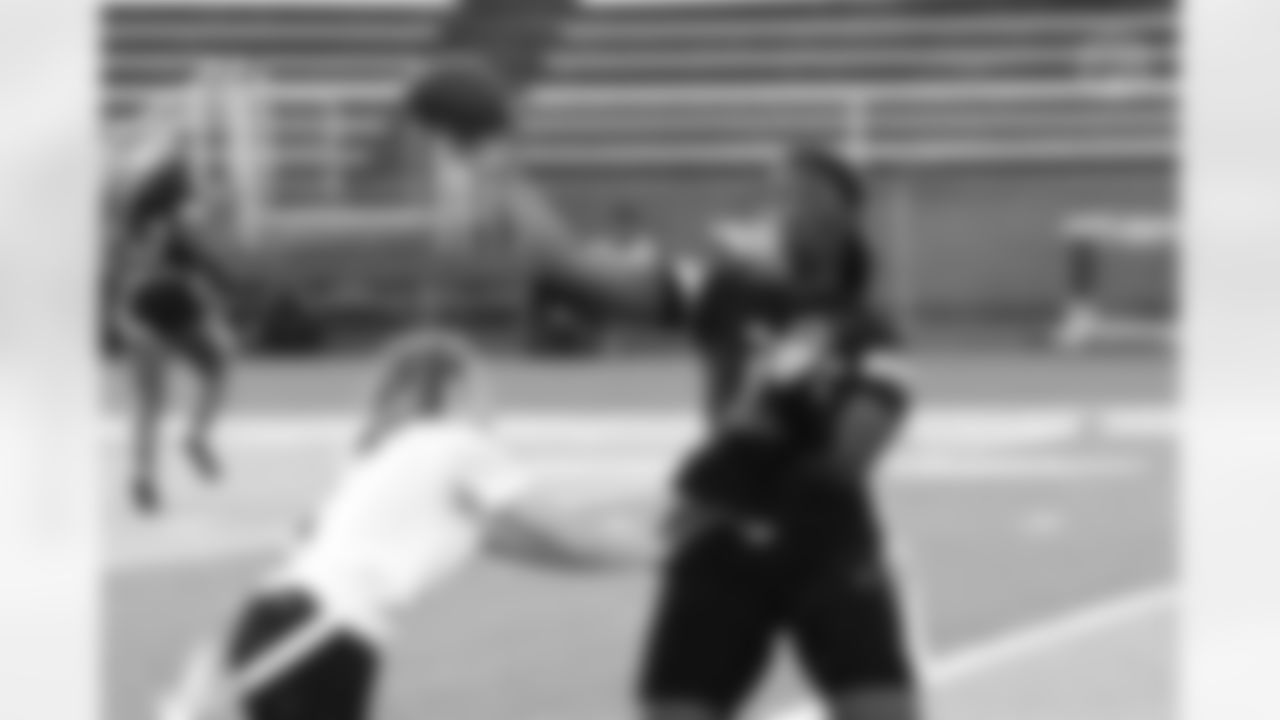 The Sweet 16 and Elite Eight rounds of the Steelers' Girls High School Flag Football season take place on Saturday, May 17, 2024 at Moon High School. (Brad Oskowski / Pittsburgh Steelers)