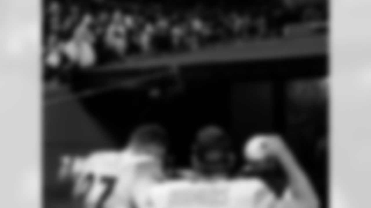 Pittsburgh Steelers quarterback Aaron Rodgers (8) following a regular season game between the Pittsburgh Steelers and the Detroit Lions, Sunday, Dec. 21, 2025 in Detroit, MI. The Steelers defeated the Lions 29-24. (Alysa Rubin / Pittsburgh Steelers)