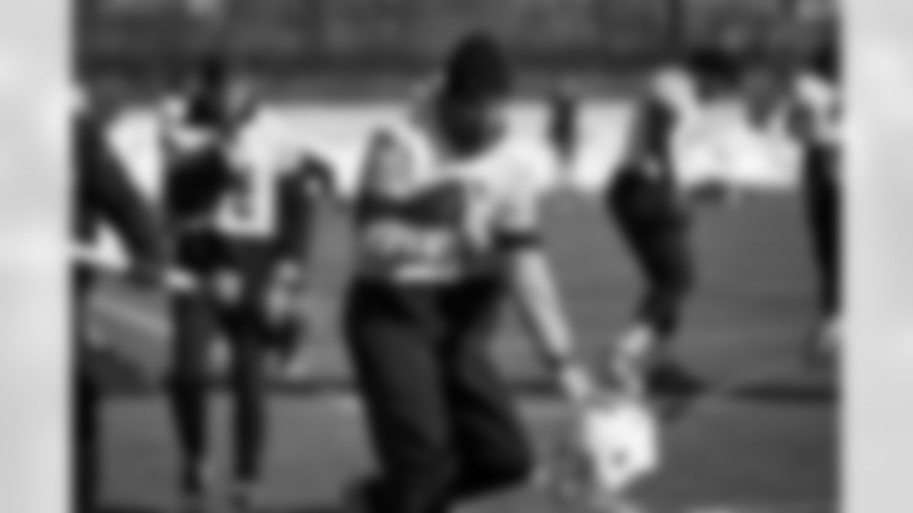 Pittsburgh Steelers wide receiver Marquez Valdes-Scantling (11) during practice at the UPMC Rooney Sports Complex preparing for a Week 16 matchup against the Detroit Lions, Wednesday, Dec. 17, 2025 in Pittsburgh, PA. (Karl Roser / Pittsburgh Steelers)