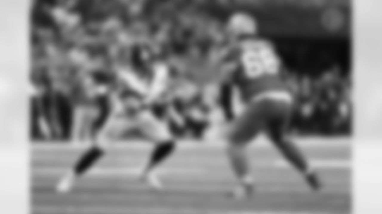 Pittsburgh Steelers linebacker Alex Highsmith (56) during a regular season game between the Pittsburgh Steelers and the Detroit Lions, Sunday, Dec. 21, 2025 in Detroit, MI. (Karl Roser / Pittsburgh Steelers)