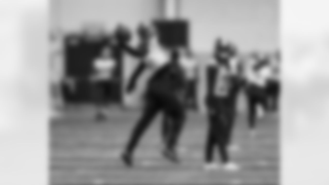 Pittsburgh Steelers defensive back Daequan Hardy (31) during practice at the UPMC Rooney Sports Complex preparing for a Week 17 matchup against the Cleveland Browns, Friday, Dec. 26, 2025 in Pittsburgh, PA. (Karl Roser / Pittsburgh Steelers)