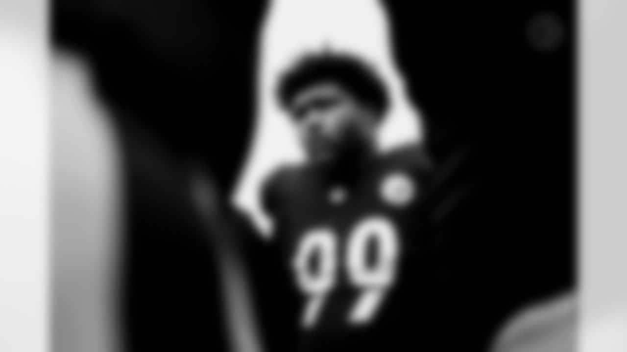 Pittsburgh Steelers defensive tackle Derrick Harmon (99) during a regular season game between the Pittsburgh Steelers and the Indianapolis Colts, Sunday, Nov. 2, 2025 in Pittsburgh, PA. (Jared Wickerham / Pittsburgh Steelers)