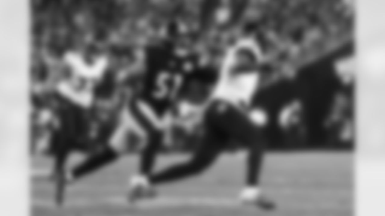 Pittsburgh Steelers linebacker Nick Herbig (51) during a regular season game between the Pittsburgh Steelers and the Baltimore Ravens, Sunday, Jan. 4, 2026 in Pittsburgh, PA.  (Jared Wickerham / Pittsburgh Steelers)