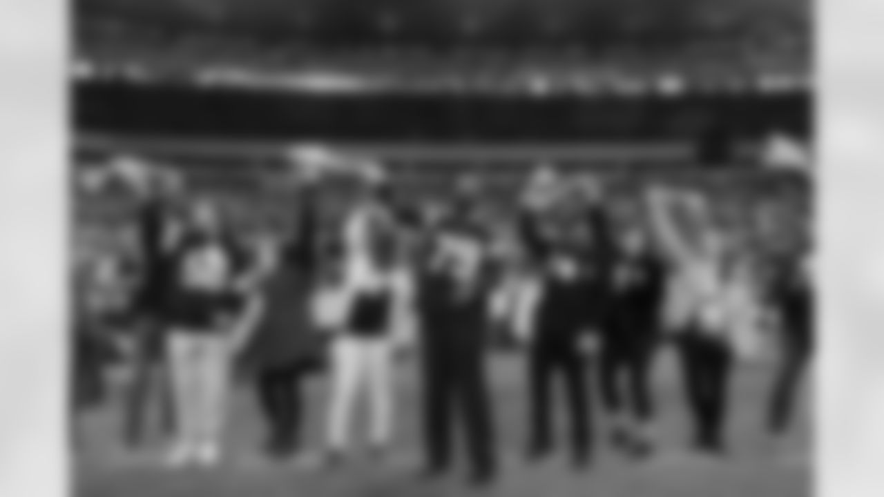 Larry Brown led the Terrible Towel Twirl during the Steelers game against the Baltimore Ravens in 2021