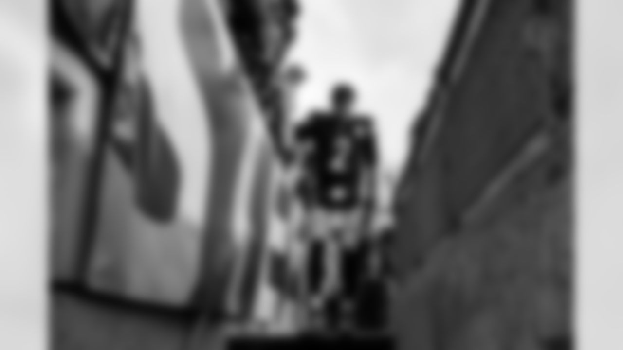 Pittsburgh Steelers quarterback Mason Rudolph (2) following a regular season game between the Pittsburgh Steelers and the Cincinnati Bengals, Sunday, Nov. 16, 2025 in Pittsburgh, PA. The Steelers defeated the Bengals 34-12. (Alysa Rubin / Pittsburgh Steelers)