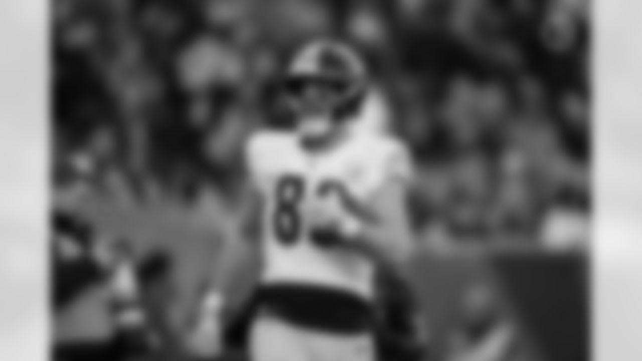 Pittsburgh Steelers tight end Pat Freiermuth (88) during a regular season game between the Pittsburgh Steelers and the Cincinnati Bengals, Sunday, Dec. 1, 2024 in Cincinnati, OH. (Alysa Rubin / Pittsburgh Steelers)