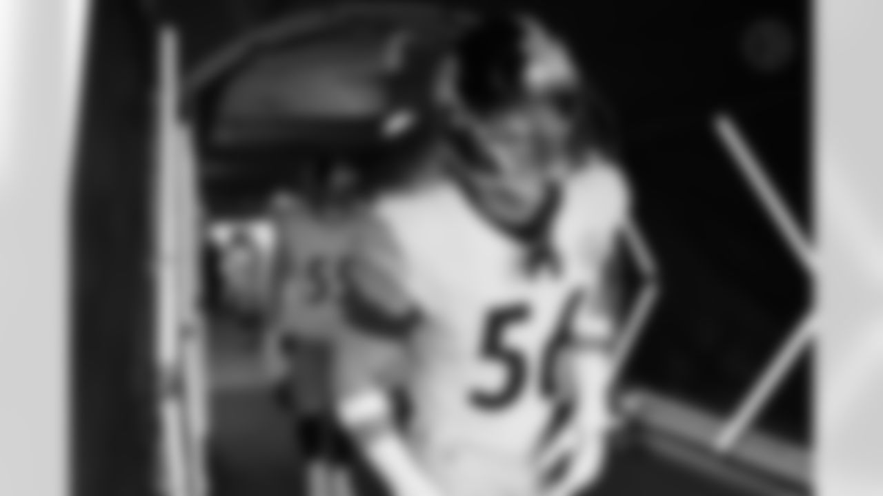 Pittsburgh Steelers linebacker Alex Highsmith (56) during a regular season game between the Pittsburgh Steelers and the Baltimore Ravens, Sunday, Dec. 7, 2025 in Baltimore, MD. (Taylor Ollason / Pittsburgh Steelers)