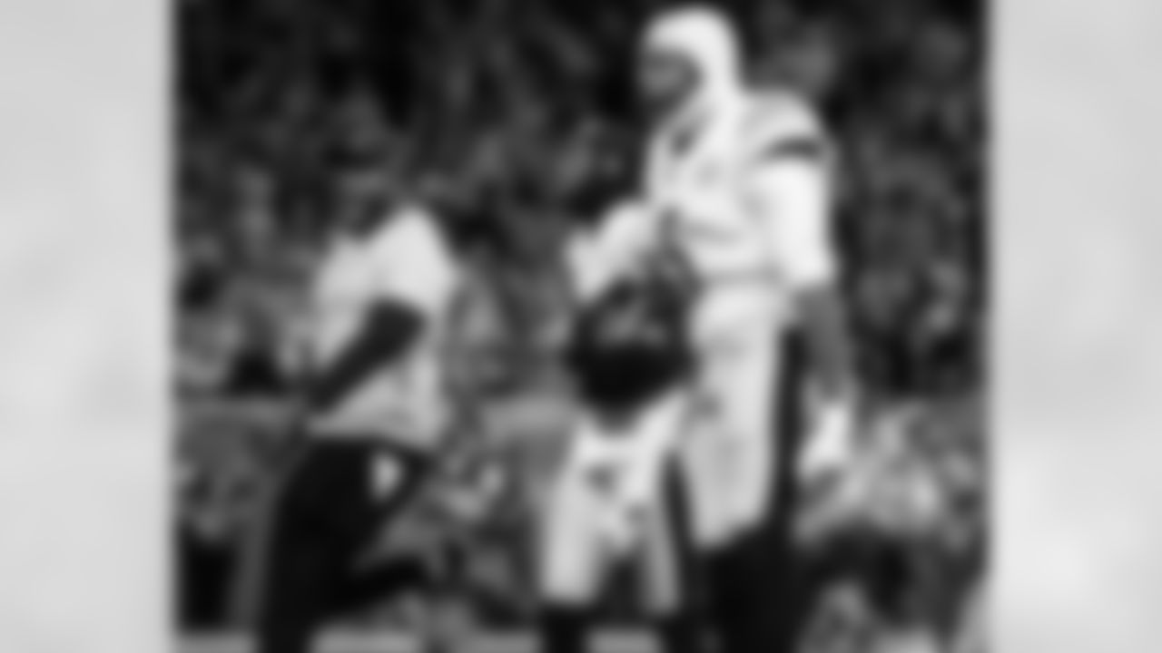 Pittsburgh Steelers cornerback Jalen Ramsey (5) reacts following a regular season game against the Detroit Lions, Sunday, Dec. 21, 2025 in Detroit, MI. The Steelers defeated the Lions 29-24. (Alysa Rubin / Pittsburgh Steelers)