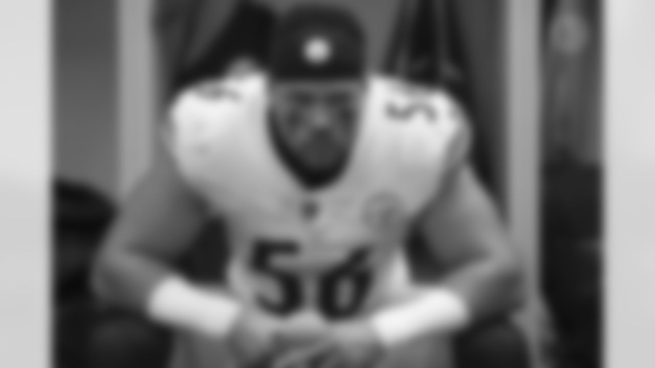 Pittsburgh Steelers linebacker Alex Highsmith (56) during a regular season game between the Pittsburgh Steelers and the Cincinnati Bengals, Sunday, Nov. 26, 2023 in Cincinnati, OH. (Karl Roser / Pittsburgh Steelers)