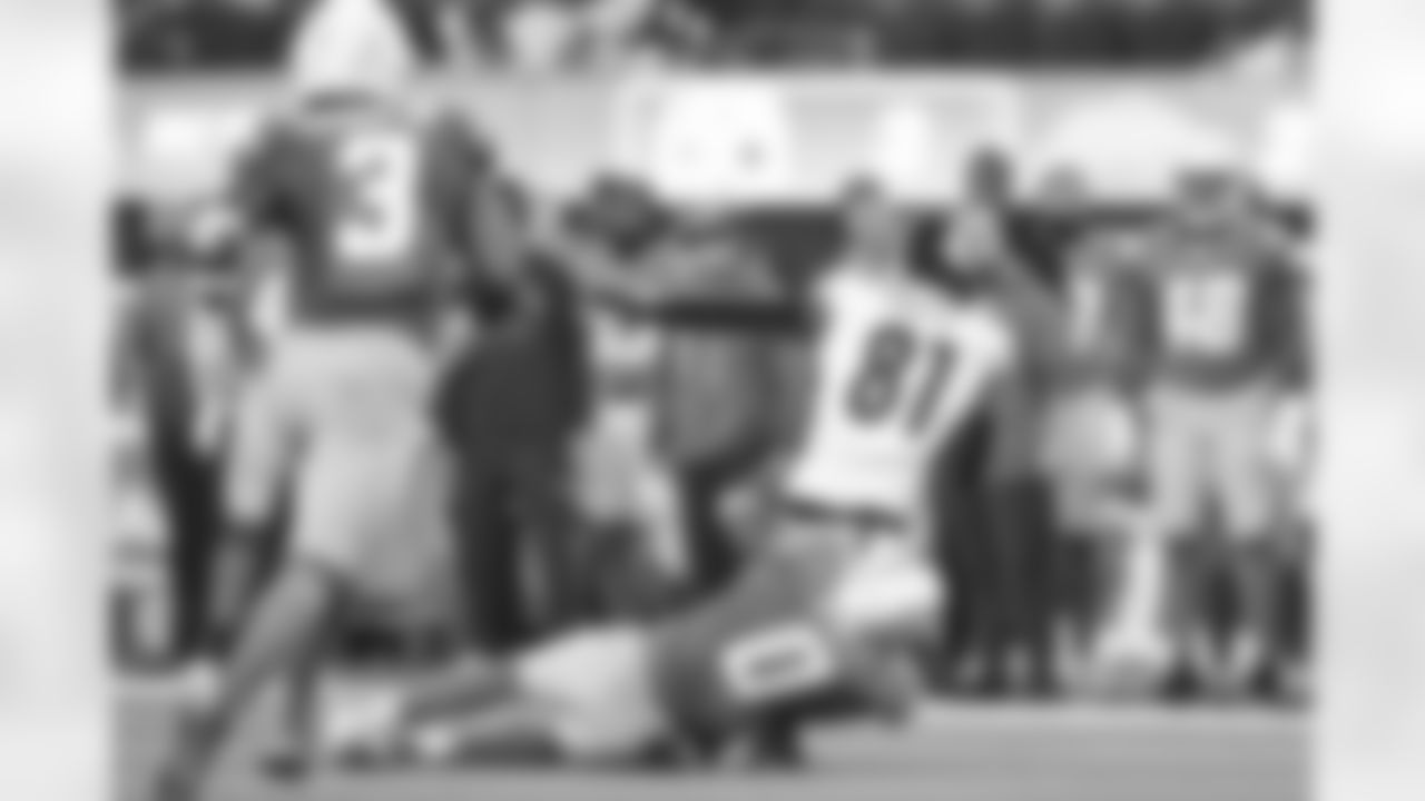 Pittsburgh Steelers tight end Jonnu Smith (81) during a regular season game between the Pittsburgh Steelers and the Los Angeles Chargers, Sunday, Nov. 9, 2025 in Inglewood, CA. (Karl Roser / Pittsburgh Steelers)