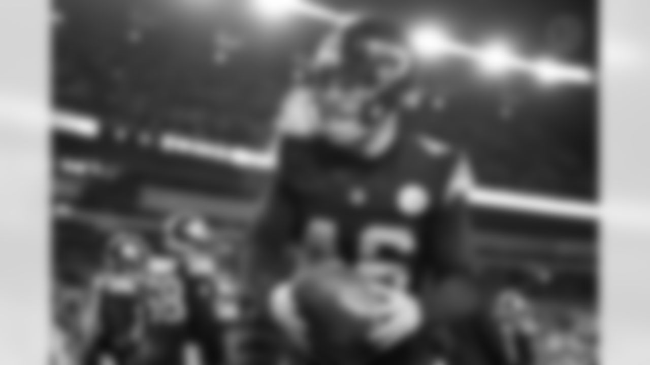 Pittsburgh Steelers long snapper Christian Kuntz (46) during a regular season game between the Pittsburgh Steelers and the Miami Dolphins, Monday, Dec. 15, 2025 in Pittsburgh, PA. (Alysa Rubin / Pittsburgh Steelers)