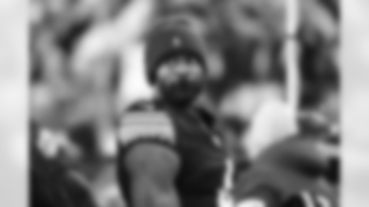 Pittsburgh Steelers wide receiver DK Metcalf (4) during a postseason Wild Card game between the Pittsburgh Steelers and the Houston Texans, Monday, Jan. 12, 2026 in Pittsburgh, PA. (Taylor Ollason  / Pittsburgh Steelers)