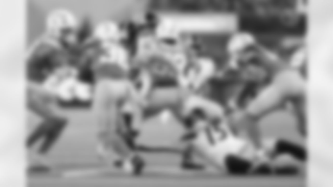 Pittsburgh Steelers wide receiver Ben Skowronek (15) Pittsburgh Steelers linebacker Jack Sawyer (33) during a regular season game between the Pittsburgh Steelers and the Los Angeles Chargers, Sunday, Nov. 9, 2025 in Inglewood, CA. (Karl Roser / Pittsburgh Steelers)