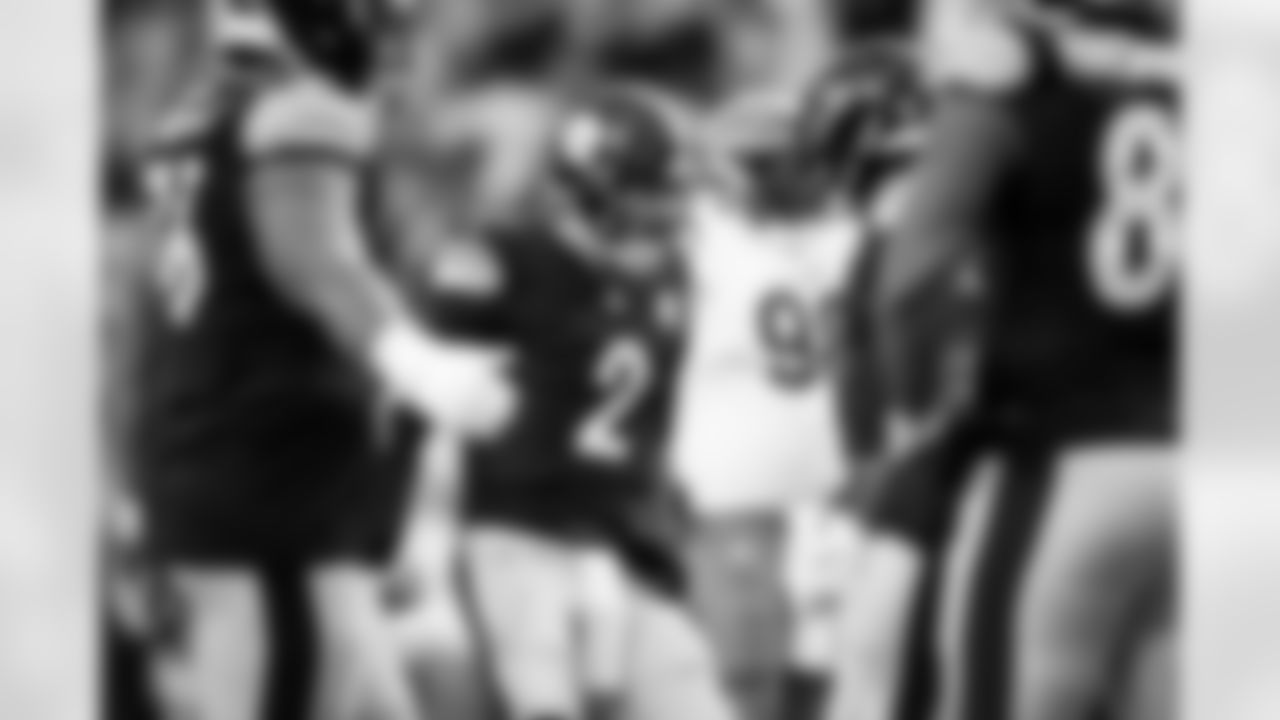 Pittsburgh Steelers quarterback Mason Rudolph (2) during a regular season game between the Pittsburgh Steelers and the Cincinnati Bengals, Sunday, Nov. 16, 2025 in Pittsburgh, PA. The Steelers defeated the Bengals 34-12. (Karl Roser / Pittsburgh Steelers)