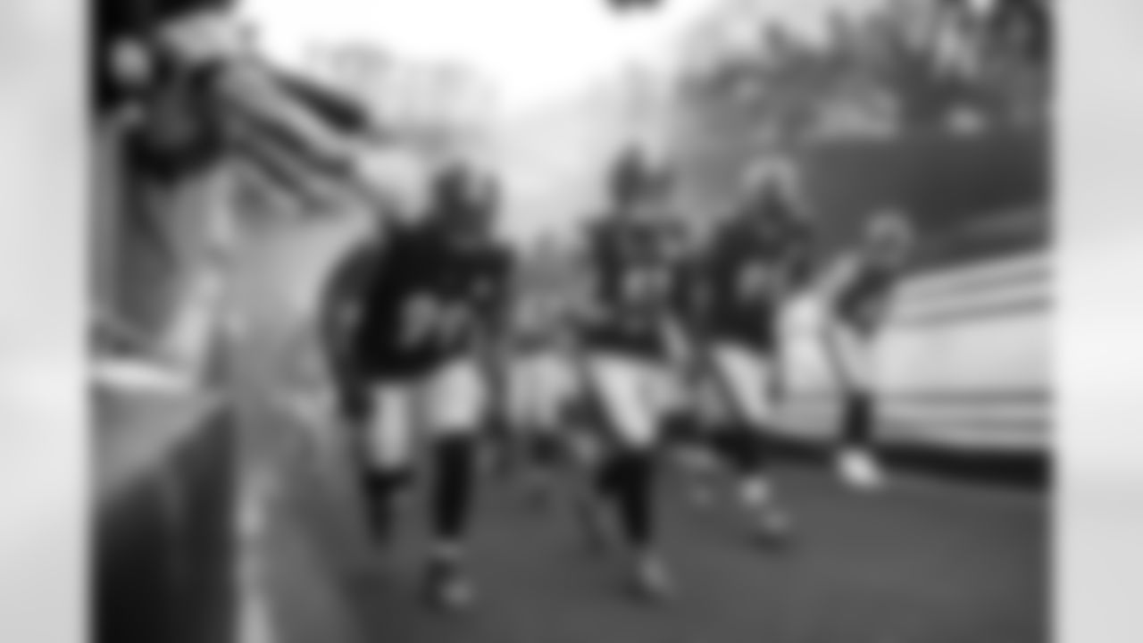 Pittsburgh Steelers defensive tackle Derrick Harmon (99), Pittsburgh Steelers linebacker Nick Herbig (51), Pittsburgh Steelers defensive tackle Keeanu Benton (95), and Pittsburgh Steelers linebacker Payton Wilson (41) prior to a regular season game between the Pittsburgh Steelers and the Cincinnati Bengals, Sunday, Nov. 16, 2025 in Pittsburgh, PA. The Steelers defeated the Bengals 34-12. (Karl Roser / Pittsburgh Steelers)