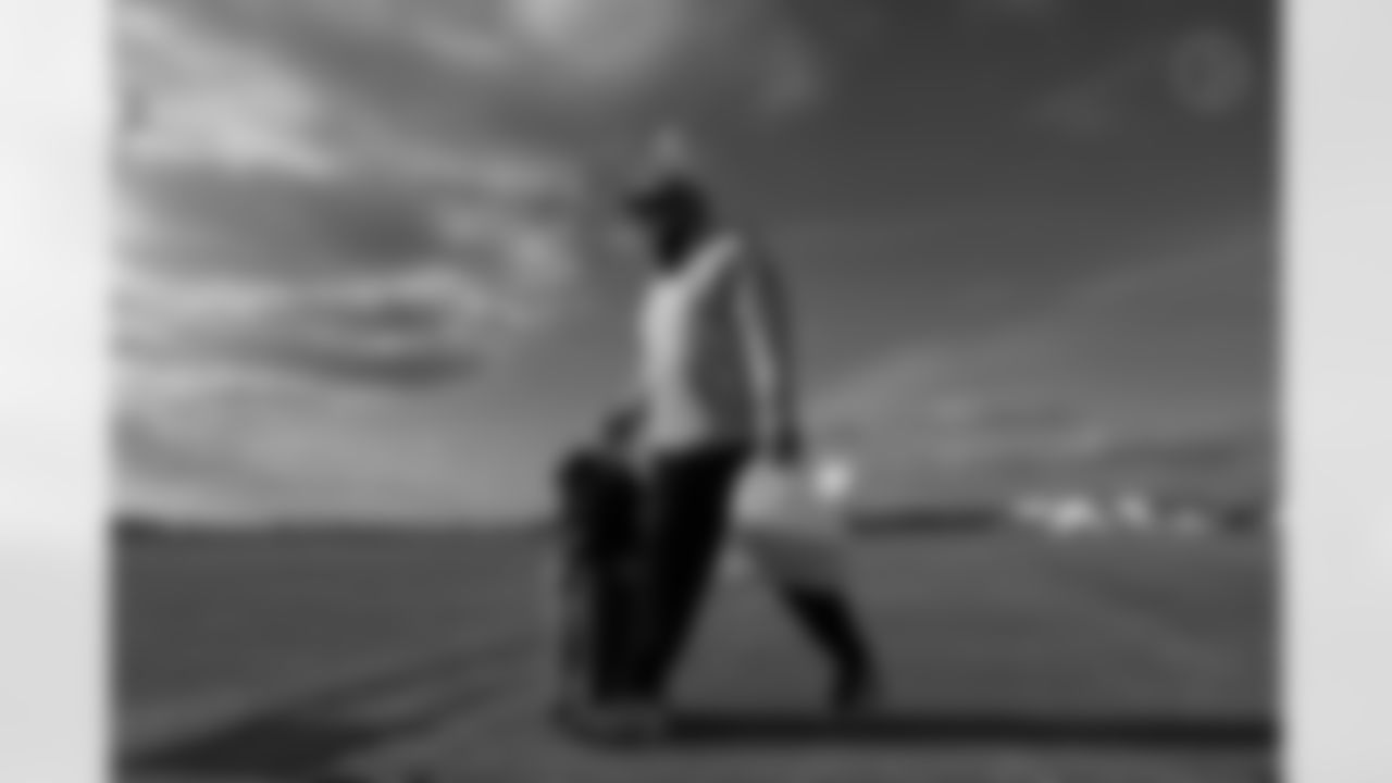 Pittsburgh Steelers defensive tackle Cameron Heyward (97) travels to Chicago on Saturday, Nov. 22, 2025 for the Week 12 regular season matchup against the Chicago Bears. (Alysa Rubin / Pittsburgh Steelers)