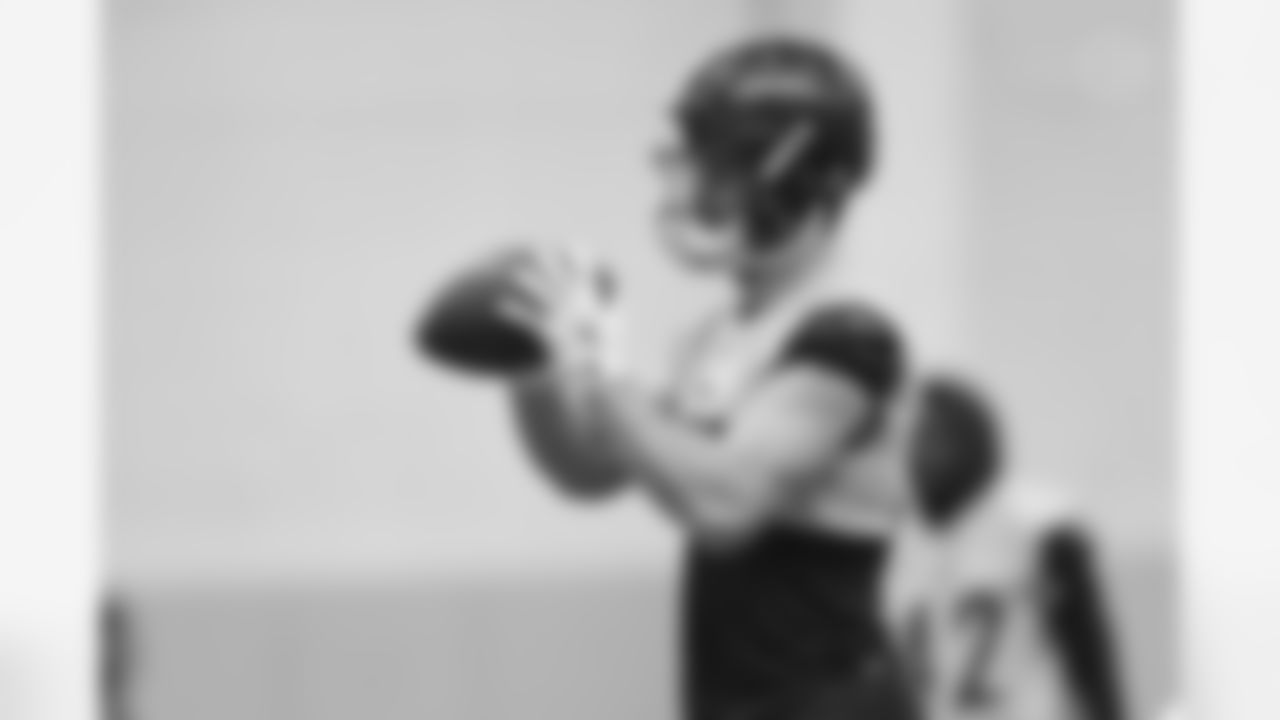 Pittsburgh Steelers linebacker Payton Wilson (41) during practice at the UPMC Rooney Sports Complex preparing for a Week 15 matchup against the Miami Dolphins, Friday, Dec. 12, 2025 in Pittsburgh, PA. (Alysa Rubin / Pittsburgh Steelers)