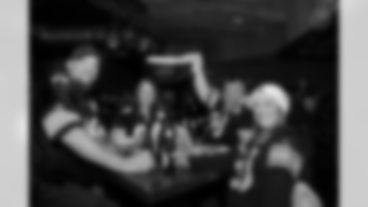 Pittsburgh Steelers fans attend the Steelers Nation Unite Playoff Party at Tequila Cowboy prior to the Wild Card game against the Houston Texans on Saturday, Jan. 10, 2026 in Pittsburgh, PA. (Arron Anastasia / Pittsburgh Steelers)