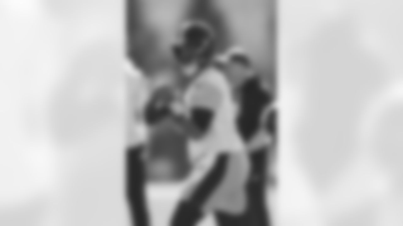Pittsburgh Steelers quarterback Russell Wilson (3) during practice at the UPMC Rooney Sports Complex preparing for a Week 10 matchup against the Washington Commanders, Friday, Nov. 8, 2024 in Pittsburgh, PA. (Alysa Rubin / Pittsburgh Steelers)