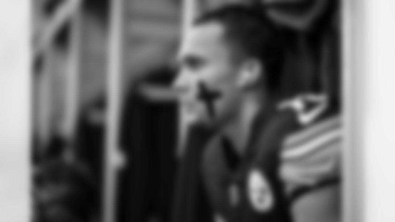 Pittsburgh Steelers wide receiver Roman Wilson (10) during a regular season game between the Pittsburgh Steelers and the Cincinnati Bengals, Thursday, Oct. 16, 2025 in Cincinnati, OH. (Karl Roser / Pittsburgh Steelers)