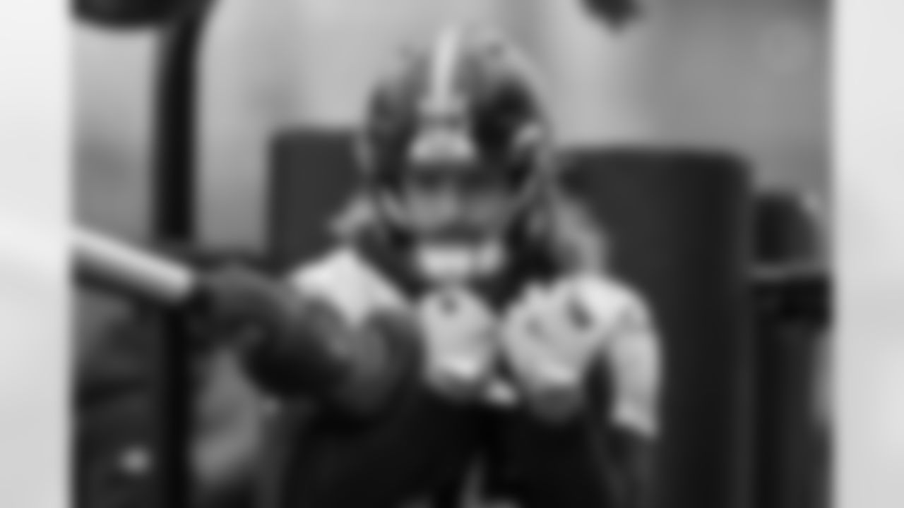 Pittsburgh Steelers wide receiver Ben Skowronek (15) during practice at the UPMC Rooney Sports Complex preparing for a Week 12 matchup against the Chicago Bears, Wednesday, Nov. 19, 2025 in Pittsburgh, PA. (Alysa Rubin / Pittsburgh Steelers)