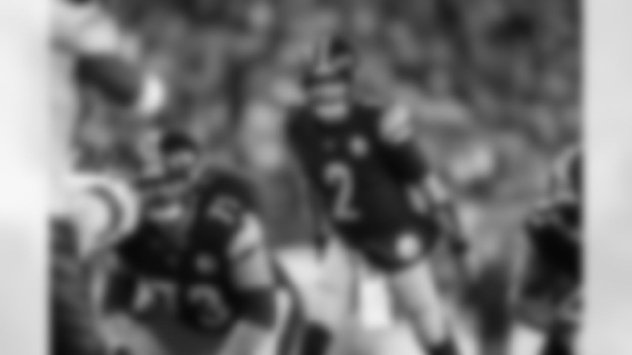 Pittsburgh Steelers quarterback Mason Rudolph (2) during a regular season game between the Pittsburgh Steelers and the Cincinnati Bengals, Saturday, Dec. 23, 2023 in Pittsburgh, PA. The Steelers defeated the Bengals 34-11. (Karl Roser / Pittsburgh Steelers)