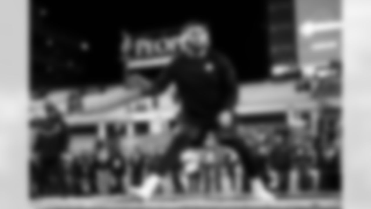 Pittsburgh Steelers offensive tackle Dylan Cook (60) during a postseason Wild Card game between the Pittsburgh Steelers and the Houston Texans, Monday, Jan. 12, 2026 in Pittsburgh, PA. (Jared Wickerham / Pittsburgh Steelers)